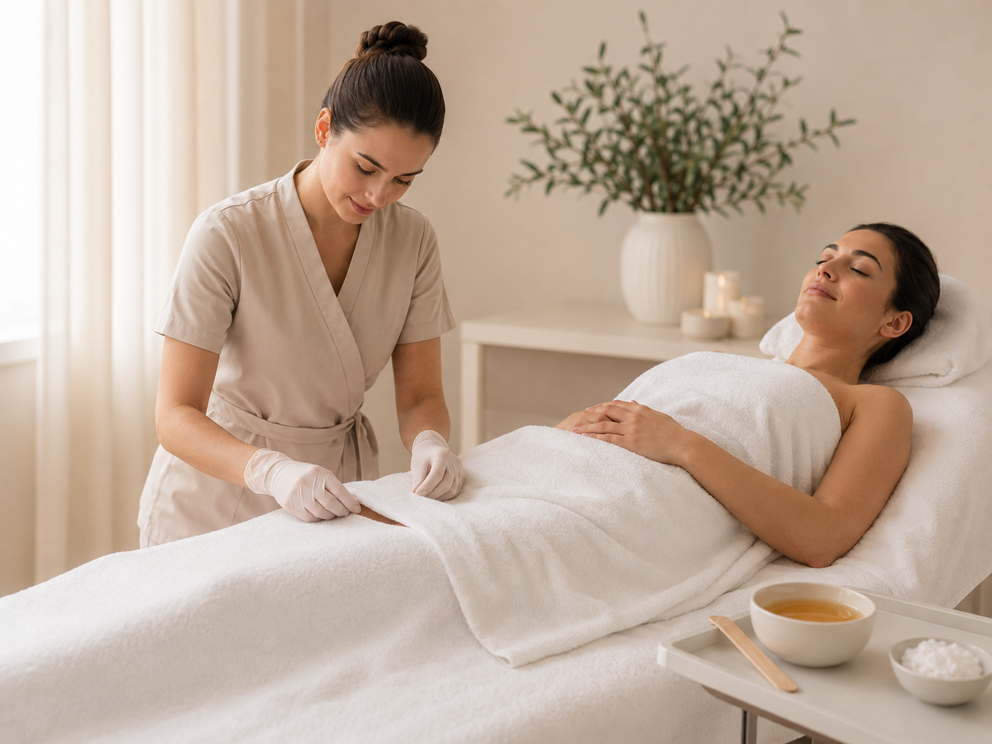 Arm sugaring
